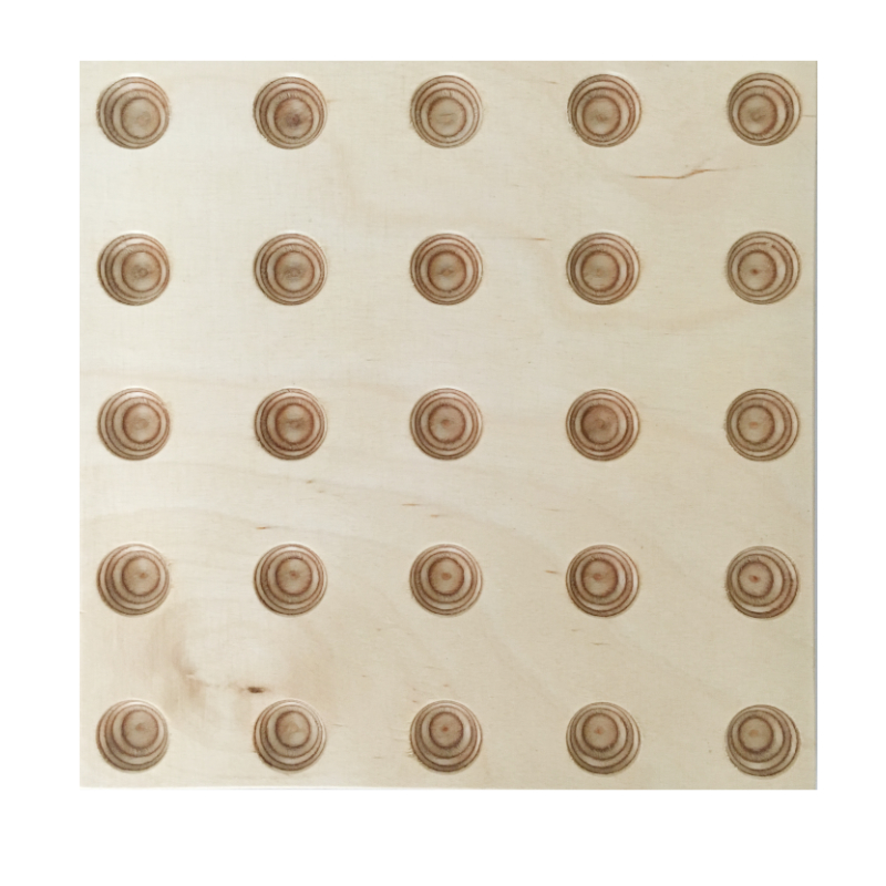 Holz Untersetzer - Dekorando - Relief