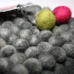 Filz Untersetzer - Dekorando - graphite